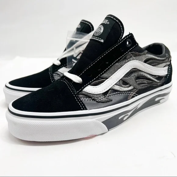 Vans Old Skool X A$AP Rocky X Worldwide Black Flame - Picture 5 of 13